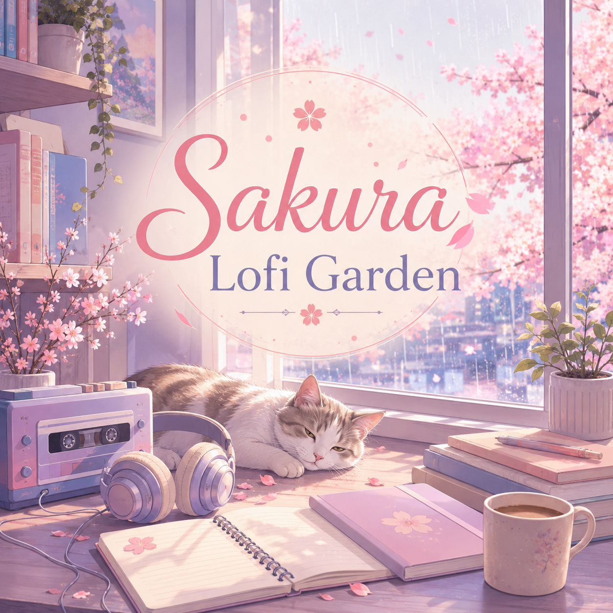 ปกศิลปิน 03 Sakura Lofi Garden